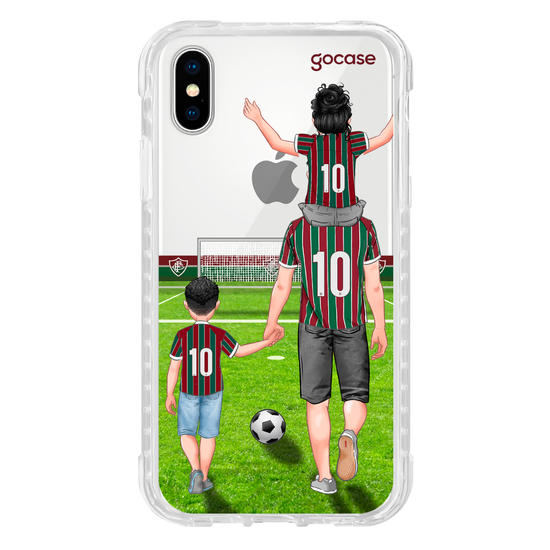 Capinha para celular  Fluminense - Pai e Filhos(as) Tricolor  2026
