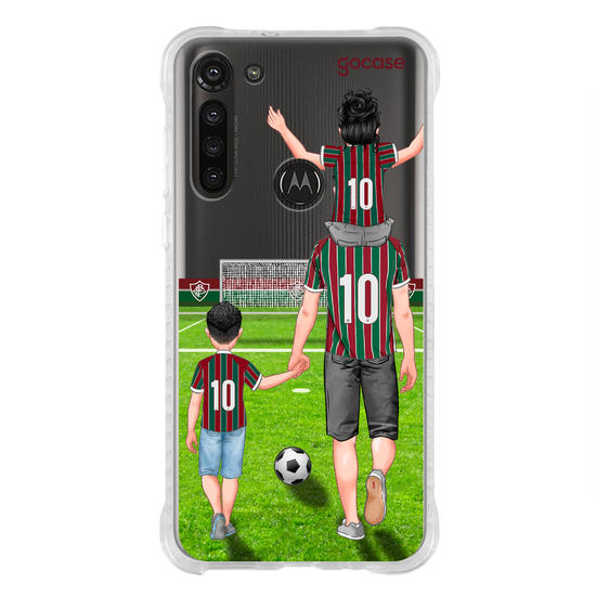 Capinha para celular  Fluminense - Pai e Filhos(as) Tricolor  2026