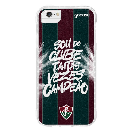Capinha para celular Fluminense - Sou do Clube Tantas Vezes Campeão