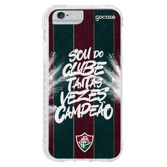 Capinha para celular Fluminense - Sou do Clube Tantas Vezes Campeão