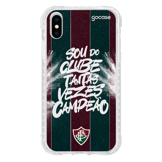 Capinha para celular Fluminense - Sou do Clube Tantas Vezes Campeão