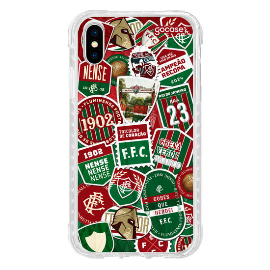 Capinha para celular  Fluminense - Souvenir Stamps