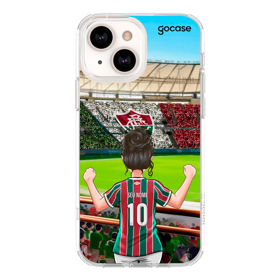 Capinha para celular Fluminense - Torcedora Vibração Tricolor
