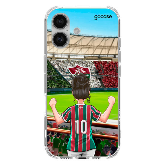 Capinha para celular  Fluminense - Torcedora Vibração Tricolor
