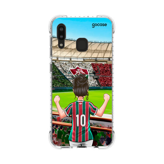 Capinha para celular  Fluminense - Torcedora Vibração Tricolor