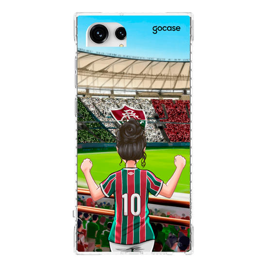Capinha para celular  Fluminense - Torcedora Vibração Tricolor
