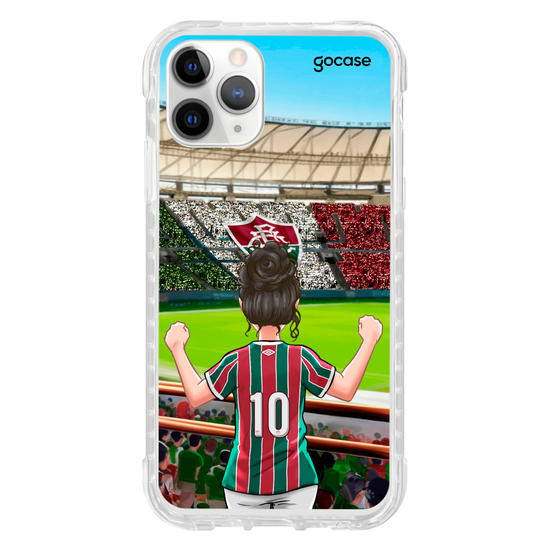 Capinha para celular  Fluminense - Torcedora Vibração Tricolor