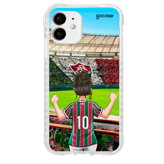 Capinha para celular  Fluminense - Torcedora Vibração Tricolor