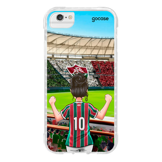 Capinha para celular  Fluminense - Torcedora Vibração Tricolor