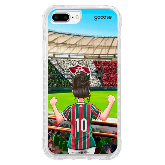 Capinha para celular  Fluminense - Torcedora Vibração Tricolor