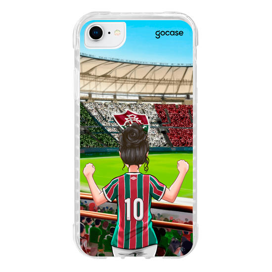 Capinha para celular  Fluminense - Torcedora Vibração Tricolor
