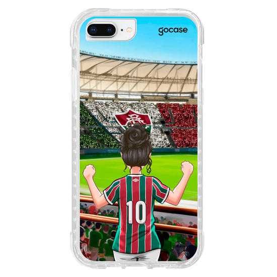 Capinha para celular  Fluminense - Torcedora Vibração Tricolor