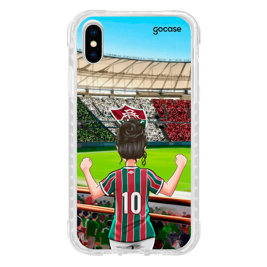 Capinha para celular  Fluminense - Torcedora Vibração Tricolor