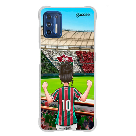 Capinha para celular  Fluminense - Torcedora Vibração Tricolor