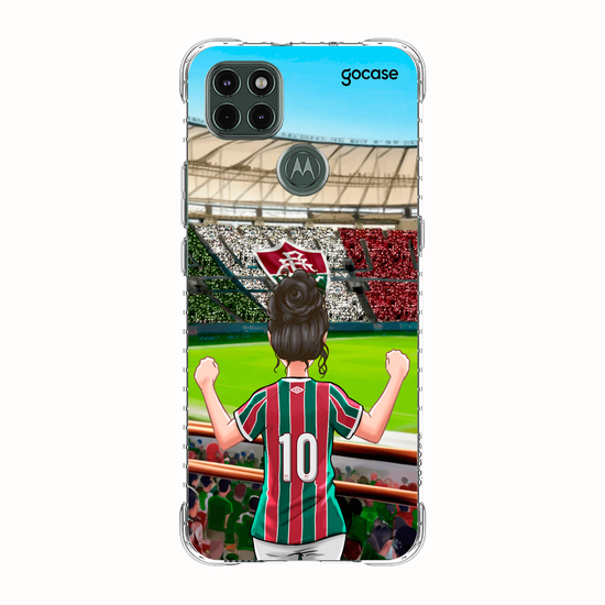 Capinha para celular  Fluminense - Torcedora Vibração Tricolor