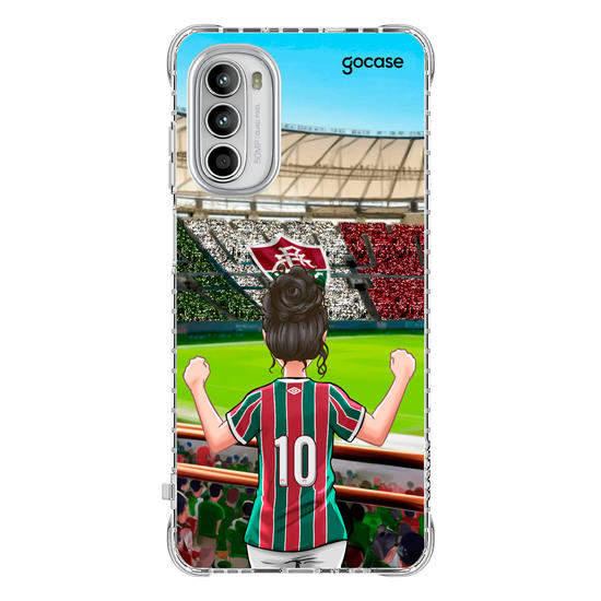 Capinha para celular  Fluminense - Torcedora Vibração Tricolor