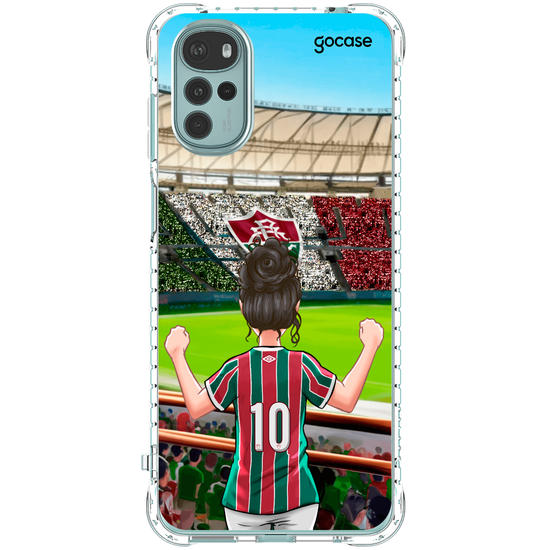 Capinha para celular  Fluminense - Torcedora Vibração Tricolor
