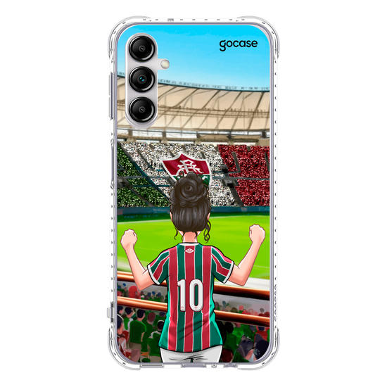 Capinha para celular  Fluminense - Torcedora Vibração Tricolor