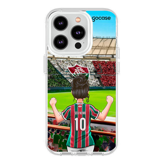 Capinha para celular  Fluminense - Torcedora Vibração Tricolor