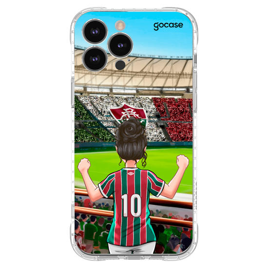 Capinha para celular  Fluminense - Torcedora Vibração Tricolor