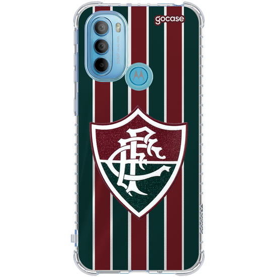 Capinha para celular  Fluminense - Uniforme 1 2025 Escudo