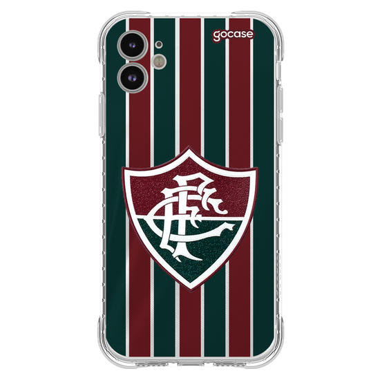 Capinha para celular  Fluminense - Uniforme 1 2025 Escudo