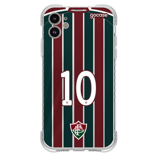 Capinha para celular  Fluminense - Uniforme 1 2025 P