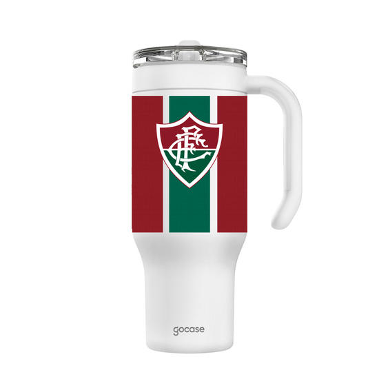 Copo Térmico Life + Ebook - Fluminense - Uniforme 1 2026