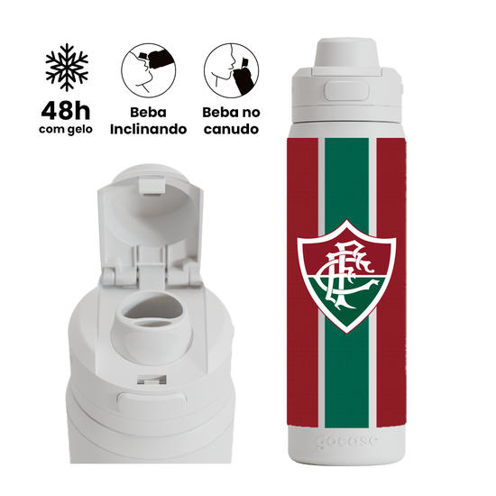 Garrafa Térmica Flip Pro - Fluminense - Uniforme 1 2026