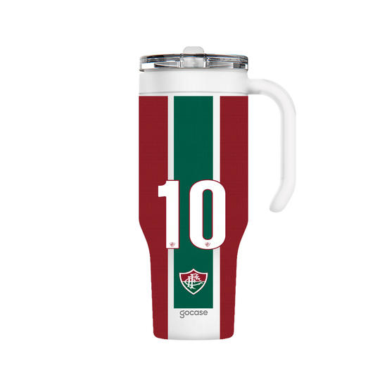 Copo Térmico Life - Fluminense - Uniforme 1 2026 Personalizado