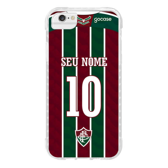 Capinha para celular Fluminense - Uniforme 1 2020 Personalizado\t