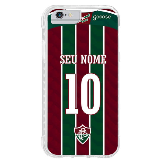 Capinha para celular Fluminense - Uniforme 1 2020 Personalizado\t