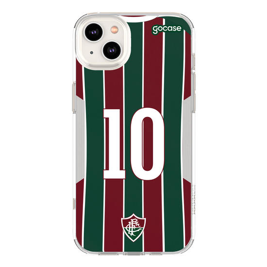 Capinha para celular Fluminense Uniforme 1 2021 Personalizado