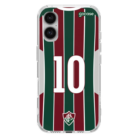 Capinha para celular Fluminense Uniforme 1 2021 Personalizado
