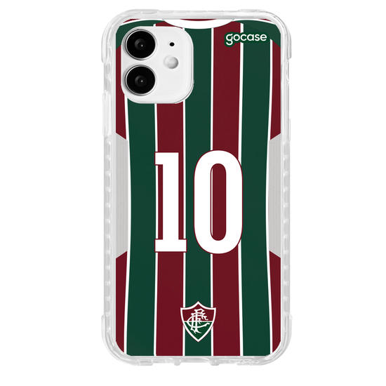 Capinha para celular Fluminense Uniforme 1 2021 Personalizado