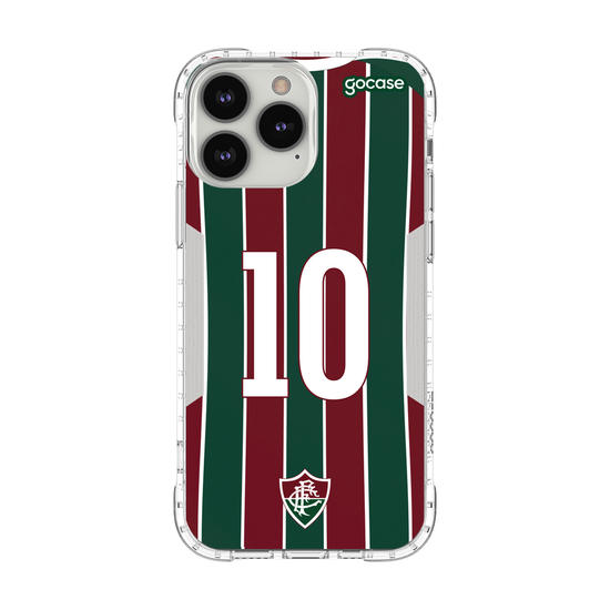 Capinha para celular Fluminense Uniforme 1 2021 Personalizado