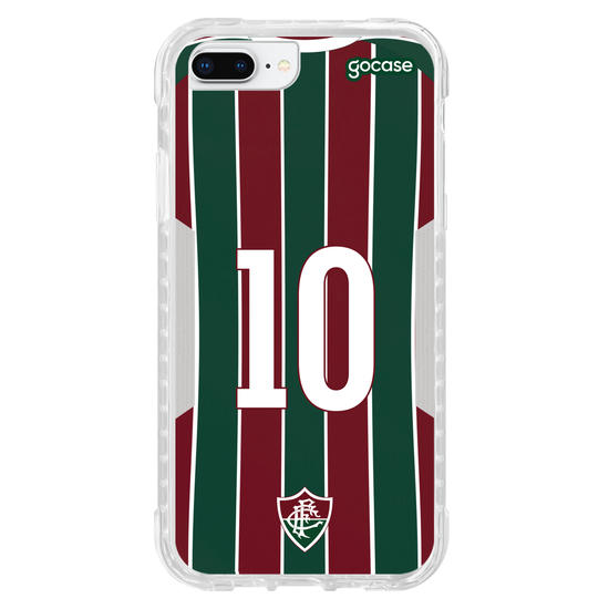 Capinha para celular Fluminense Uniforme 1 2021 Personalizado