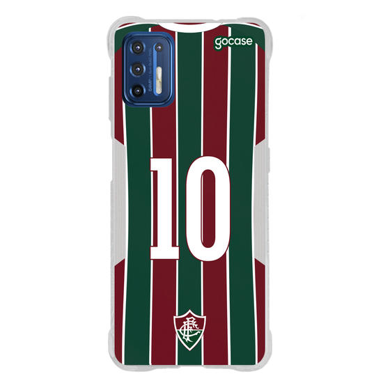 Capinha para celular Fluminense Uniforme 1 2021 Personalizado