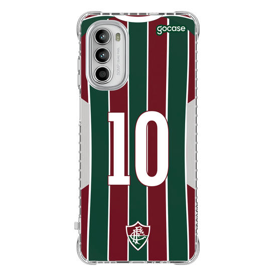 Capinha para celular Fluminense Uniforme 1 2021 Personalizado