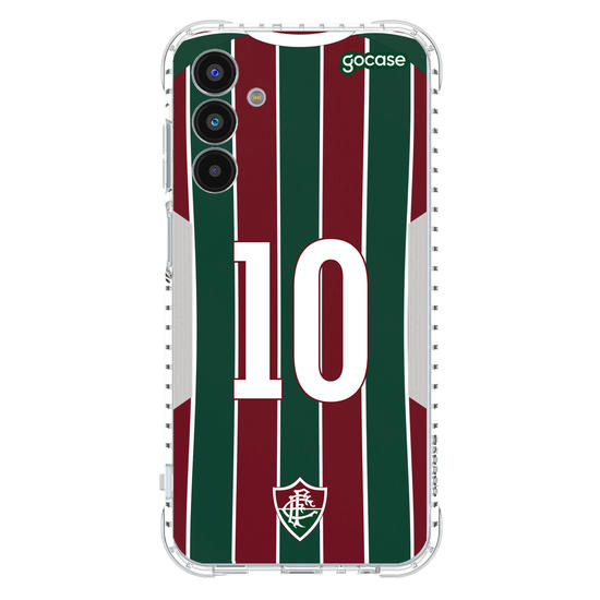 Capinha para celular Fluminense Uniforme 1 2021 Personalizado