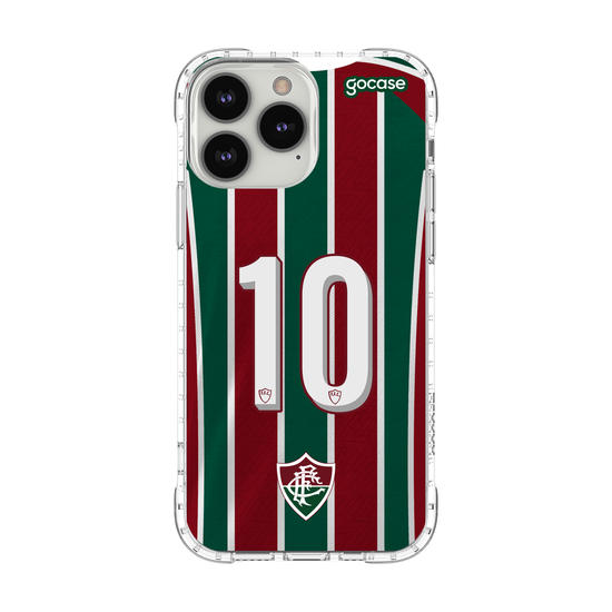 Capinha para celular Fluminense - Uniforme 1 2022 Personalizado