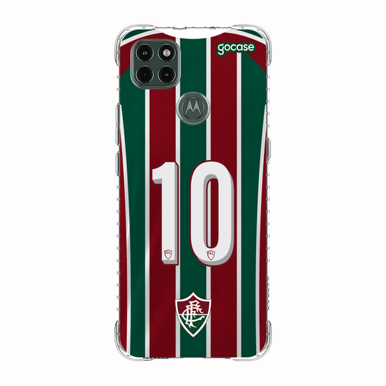 Capinha para celular Fluminense - Uniforme 1 2022 Personalizado