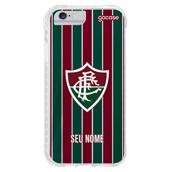 Capinha para celular Fluminense - Uniforme 1 2023 Escudo