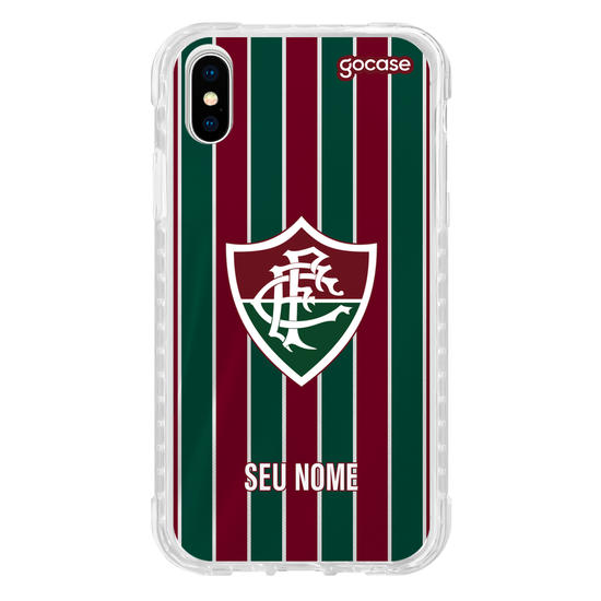 Capinha para celular Fluminense - Uniforme 1 2023 Escudo