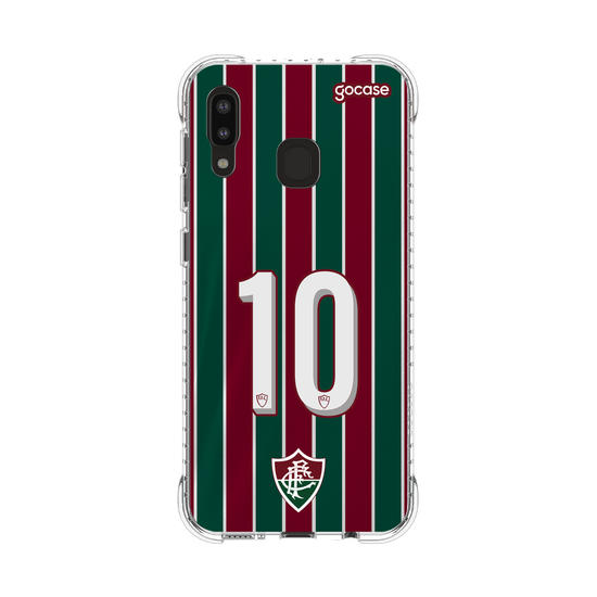 Capinha para celular Fluminense - Uniforme 1 2023 Personalizado