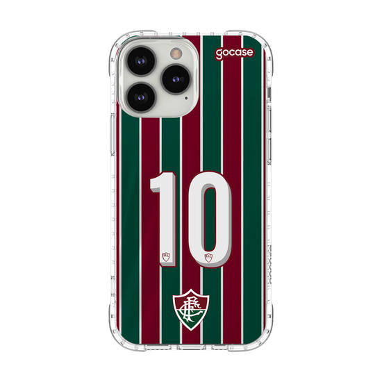 Capinha para celular Fluminense - Uniforme 1 2023 Personalizado