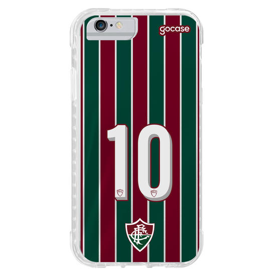 Capinha para celular Fluminense - Uniforme 1 2023 Personalizado