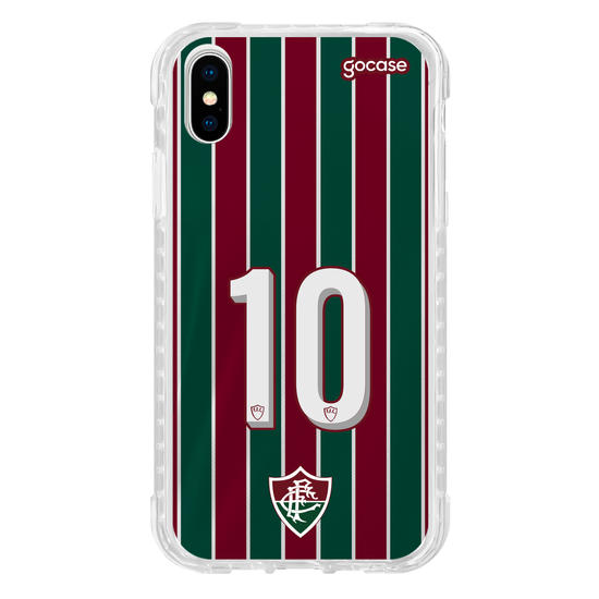 Capinha para celular Fluminense - Uniforme 1 2023 Personalizado