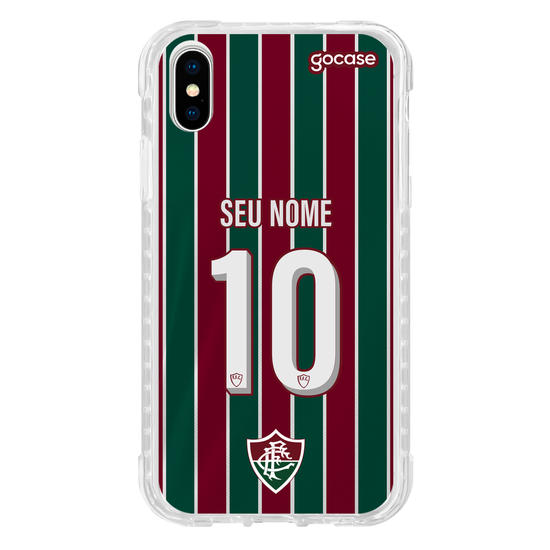 Capinha para celular Fluminense - Uniforme 1 2023 Personalizado