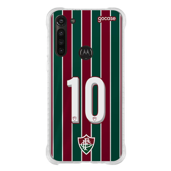 Capinha para celular Fluminense - Uniforme 1 2023 Personalizado